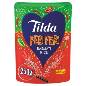 Tilda Microwave Rice Peri Peri Basmati 250g