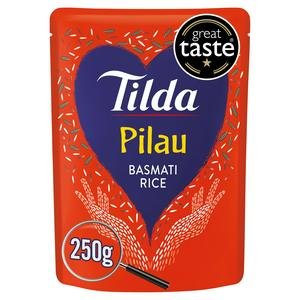 Tilda Microwave Rice Pilau Basmati 250g