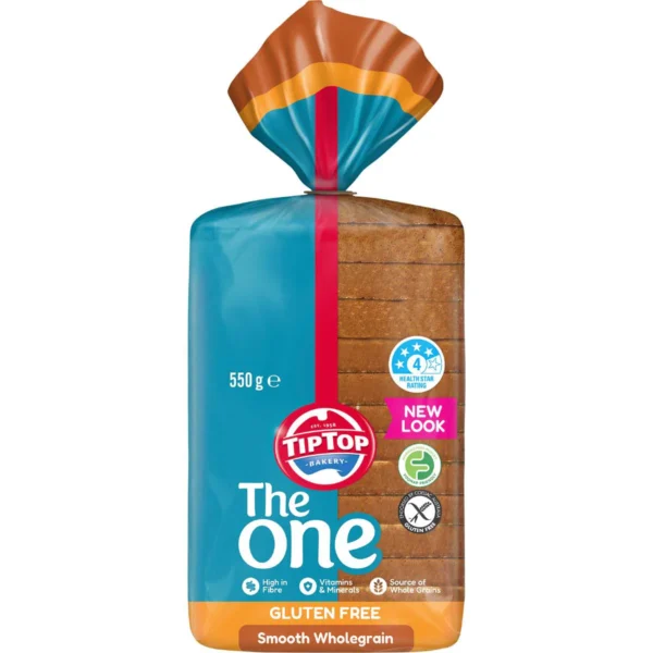 Tip Top Gluten Free The One Smooth Wholegrain Sliced Bread