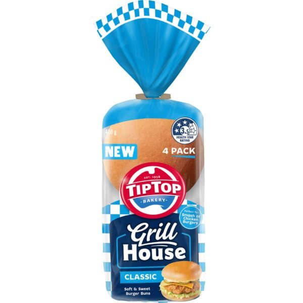 Tip Top Grill House Burger Buns Classic