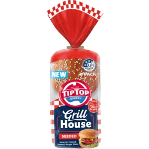Tip Top Grill House Burger Buns Seeded