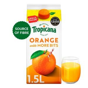 Tropicana Extra Pulpy Orange with More Juicy Bits Fruit Juice 1.5L
