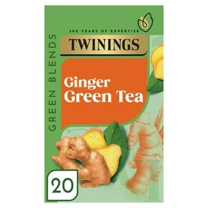 Twinings Ginger Green Tea, 20 Tea Bags