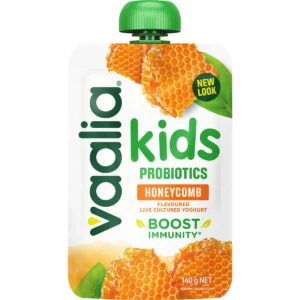 Vaalia Kids Probiotic Yoghurt Pouch Limited Edition Honeycomb