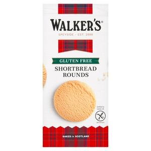 Walker's Gluten Free Shortbread Rounds x9 140g