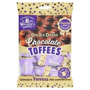 Walker's Nonsuch Double Dipped Chocolate Toffees 135g