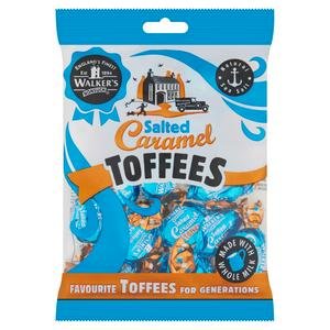 Walker's Nonsuch Salted Caramel Toffees 150g