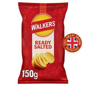 Walkers Ready Salted Sharing Crisps 150g