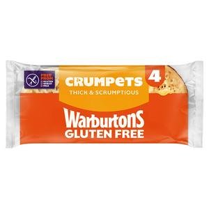 Warburtons Gluten Free Crumpets x4