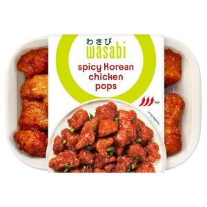 Wasabi Home Bento Spicy Korean Chicken Pops 150g
