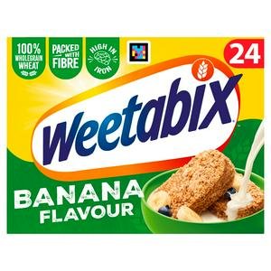 Weetabix 24 Banana Flavour Cereal Pack