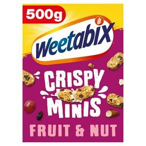 Weetabix 500g Crispy Minis Fruit & Nut Breakfast Cereal