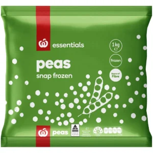Woolworths Essentials Frozen Peas Woolworths Essentials Frozen Peas