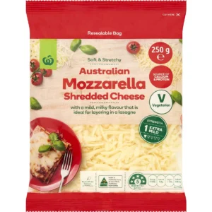 Woolworths Mozzarella Shredded Cheese