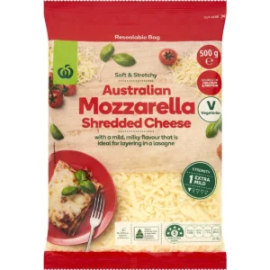 Woolworths Mozzarella Shredded Cheese