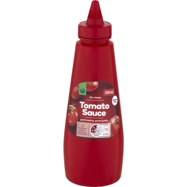 Woolworths Tomato Sauce Squeeze