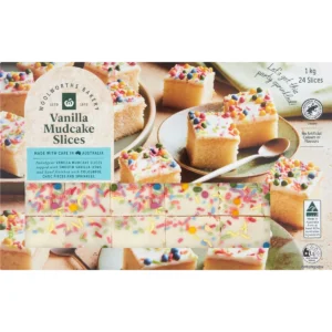 Woolworths Vanilla Mudcake Slices