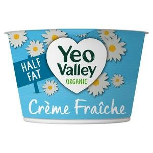 Yeo Valley Organic Half Fat Crème Fraiche 200g