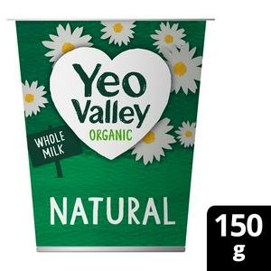 Yeo Valley Organic Natural Yogurt 150g