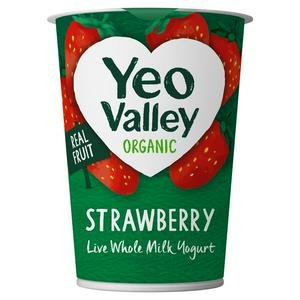 Yeo Valley Organic Strawberry Yogurt 450g