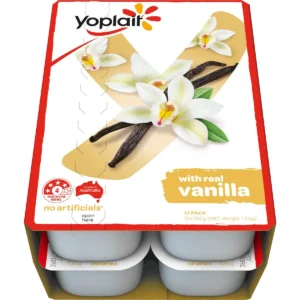 Yoplait Vanilla Yoghurt Punnets