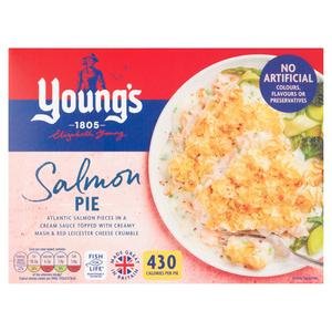 Young's Salmon Pie 375g