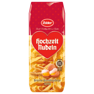 Zabler Hochzeit Nudeln Bandnudeln 250g