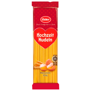 Zabler Hochzeit Nudeln Maccaroni 250g